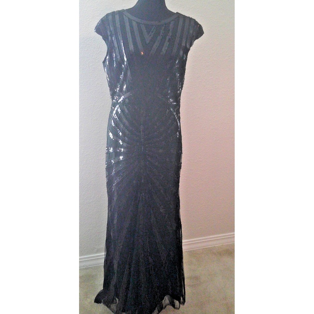 Fundaisy Brand Black Sequined Dress Size XL
